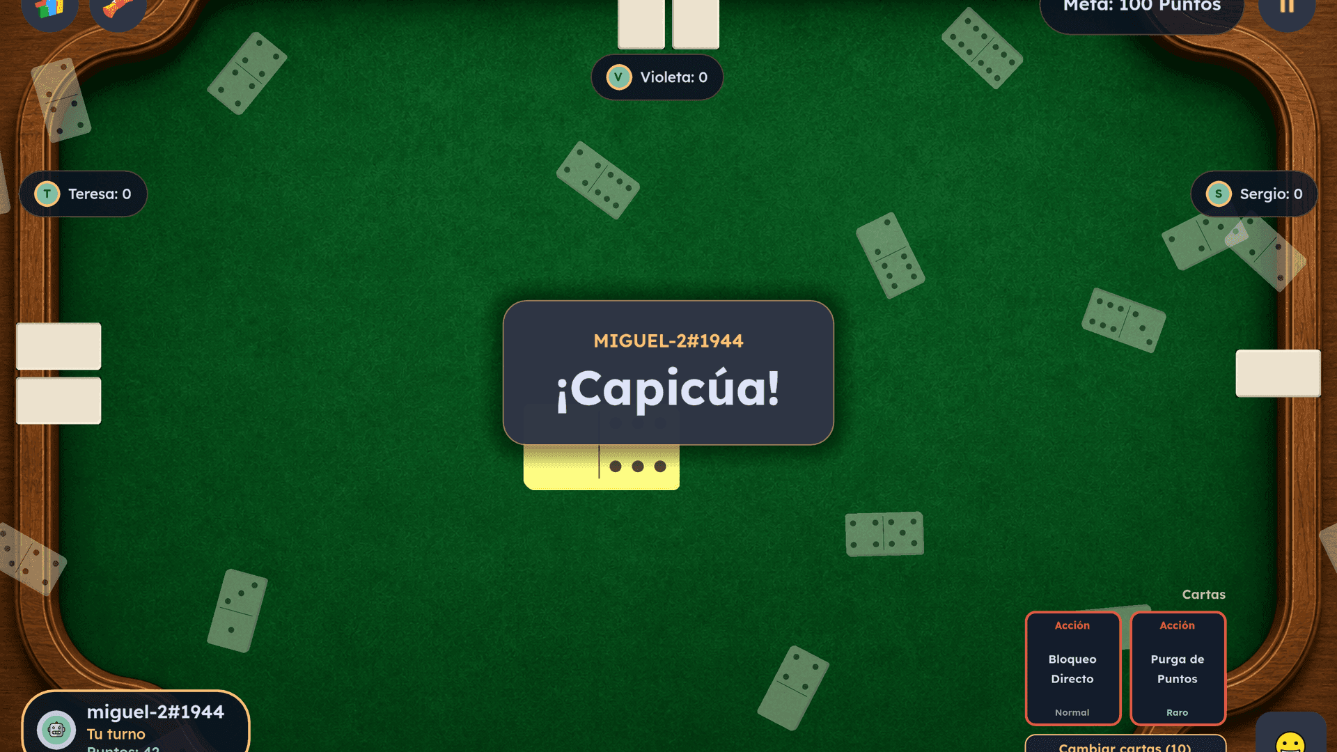 ¡Capicúa! el cierre perfecto